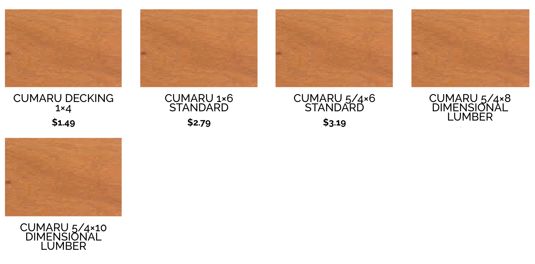Cumaru Wood